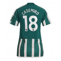 Manchester United Casemiro #18 Bortatröja Dam 2023-24 Kortärmad